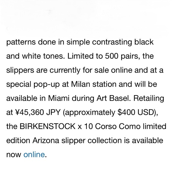 Birkenstock x 10 Corso Como Ltd. Exquisite Sandal - Picture 8 of 16